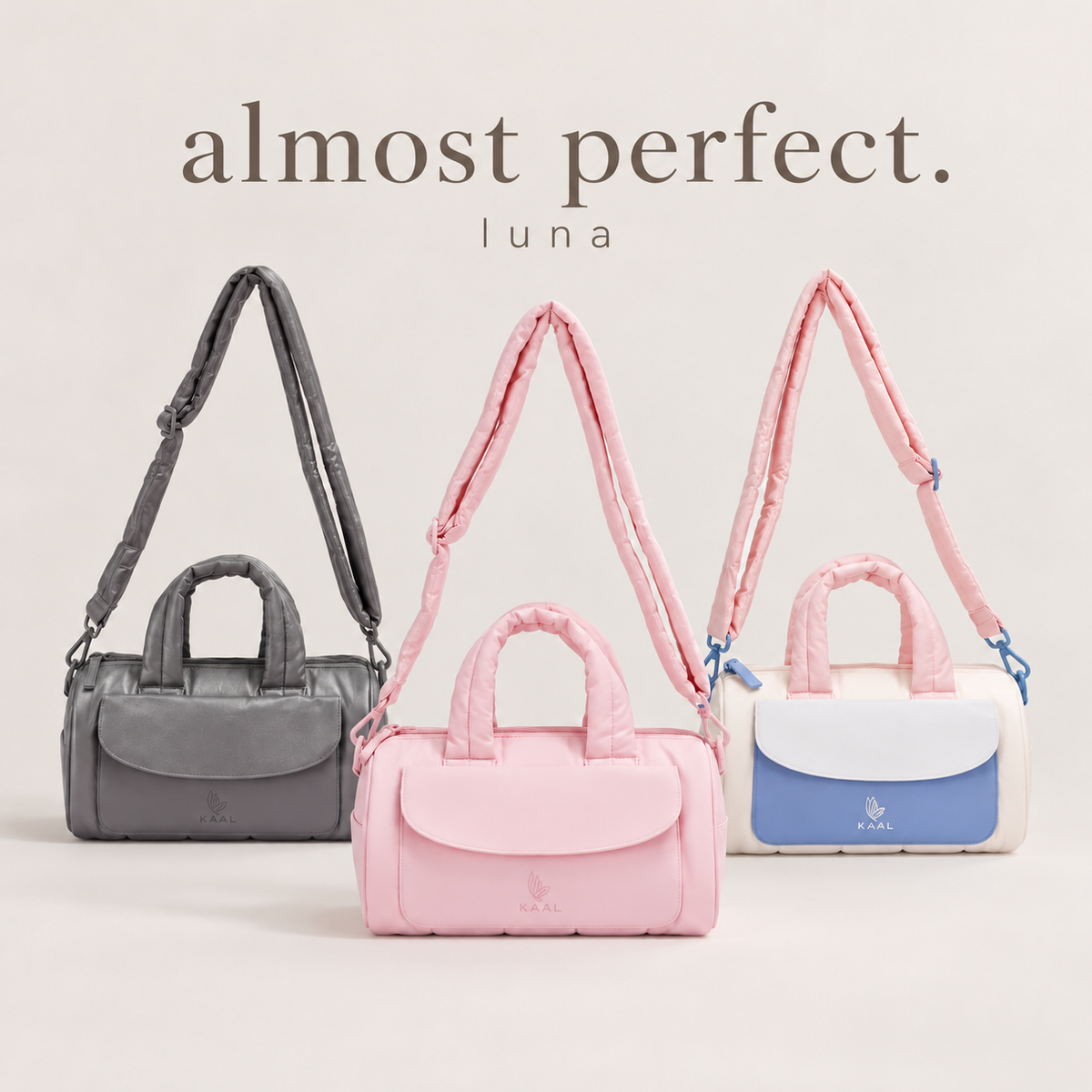 Almost perfect Luna shoulder
bags at a discount, slight
cosmetic marks