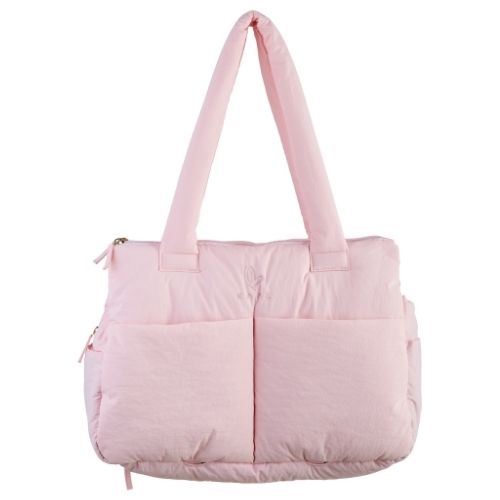 soleil tote in blush