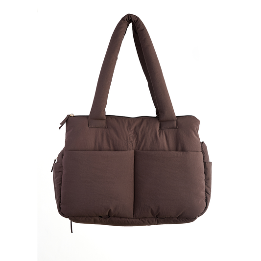 soleil tote in espresso