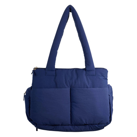 soleil tote 2.0 in navy