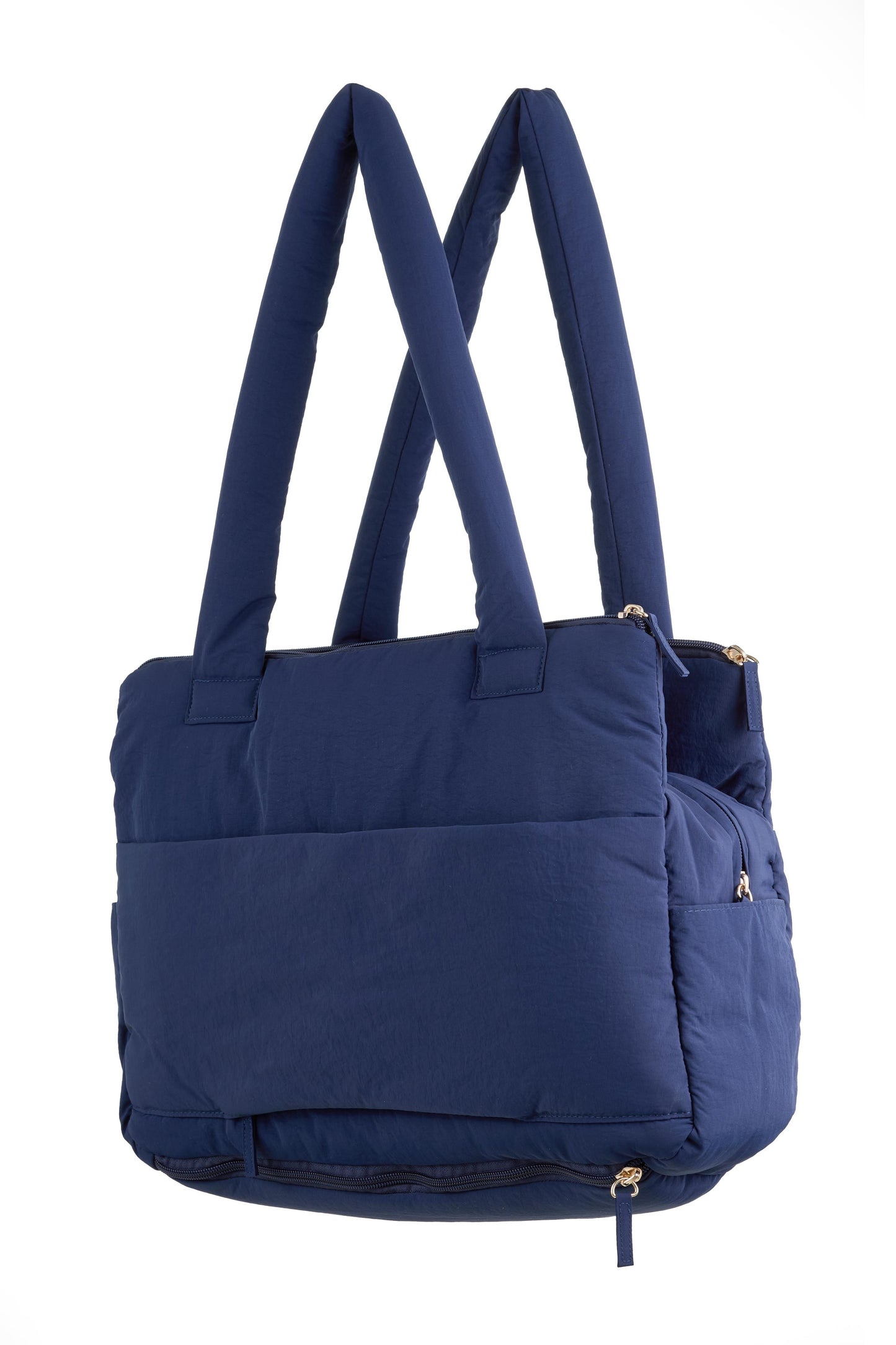 soleil tote 2.0 in navy