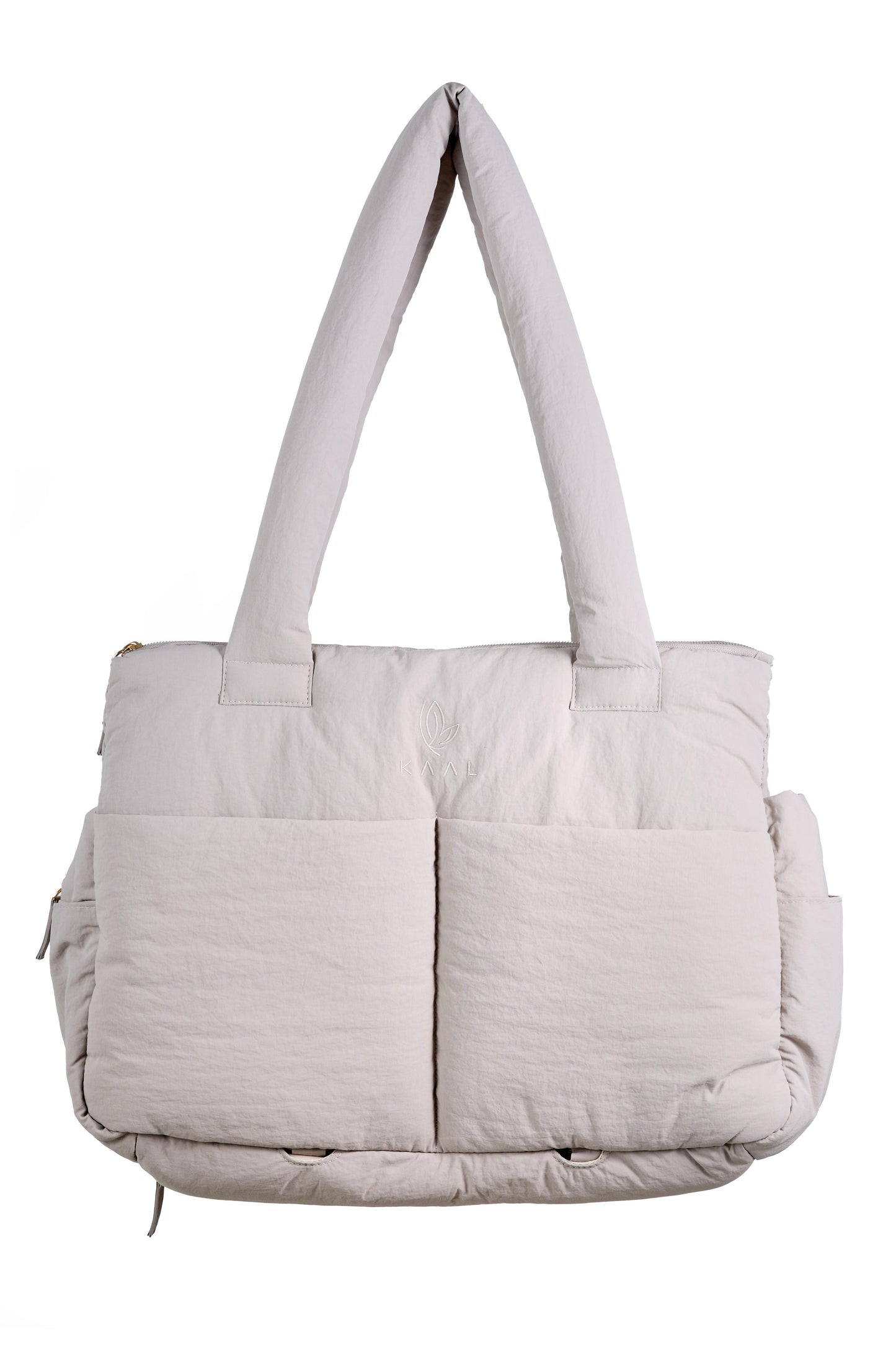 soleil tote 2.0 in greige