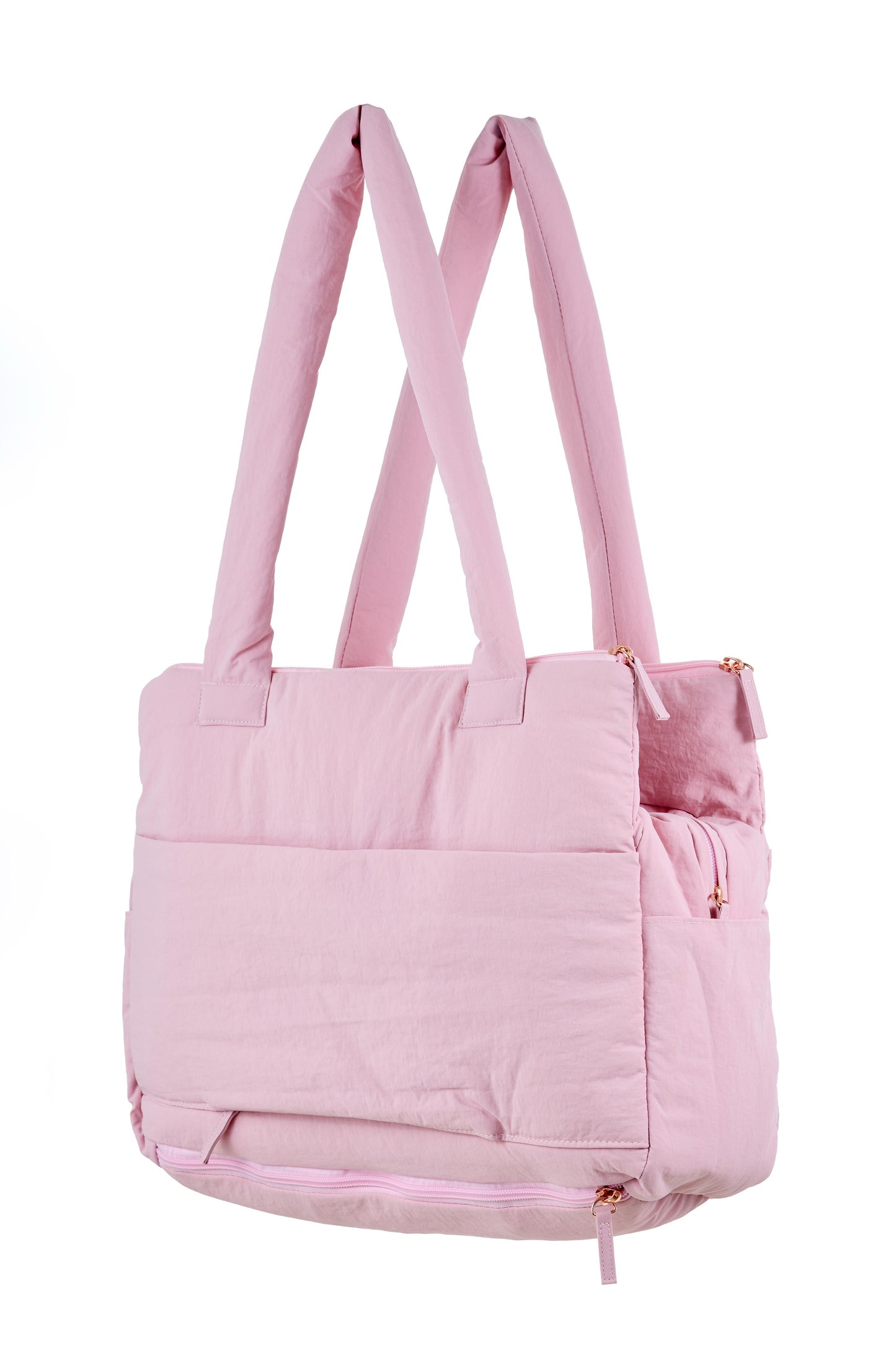 soleil tote 2.0 in desert rose