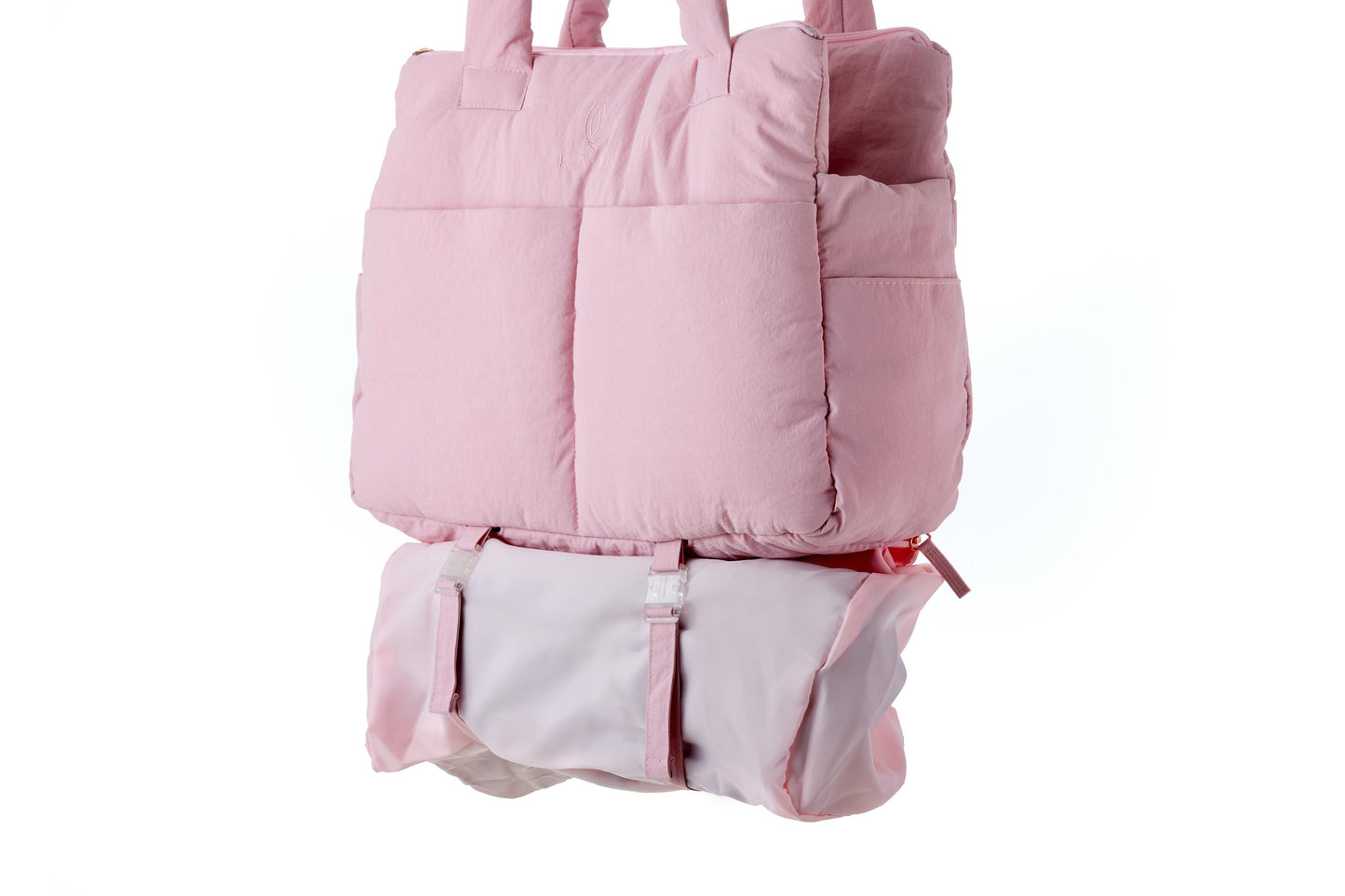 soleil tote 2.0 in greige