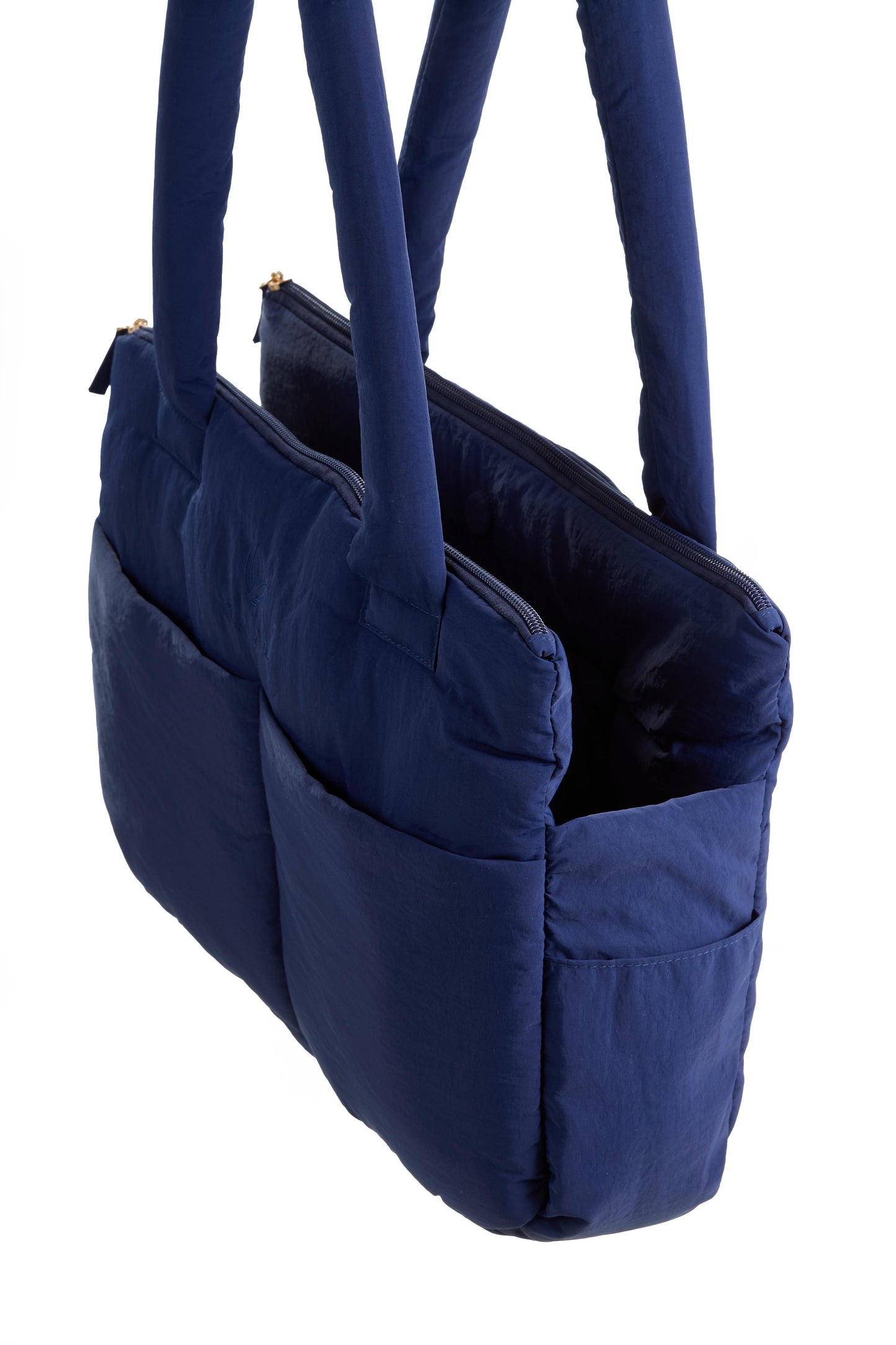 soleil tote 2.0 in navy