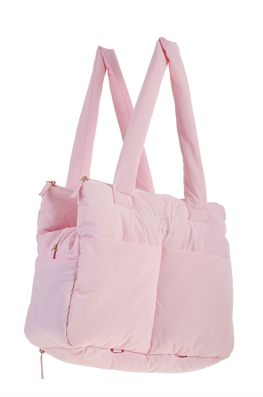 soleil tote in blush