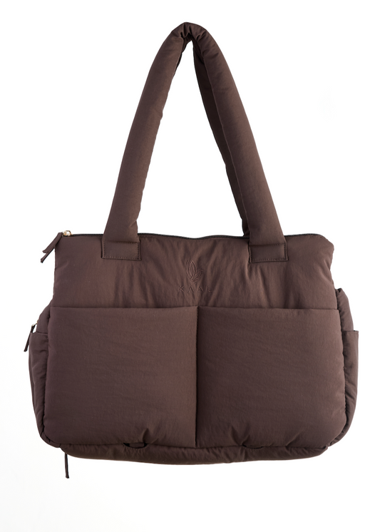 soleil tote in espresso